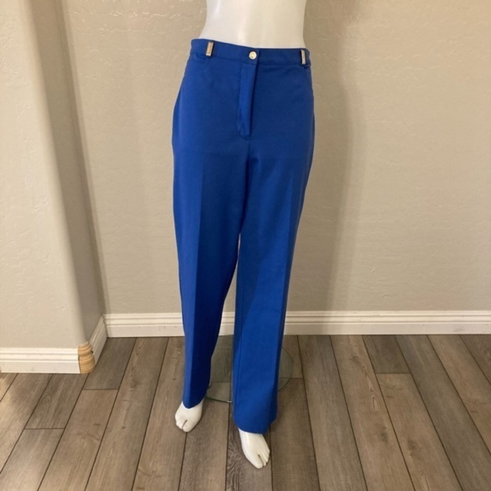 Vintage St. John Royal Blue Slacks Large